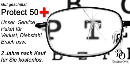 Protect 50 - Unser Schutzpaket für Ihre Brille - 2 Jahre für Sie kostenlos
