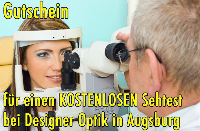 Kostenloser Sehtest bei Designer Optiker in Augsburg